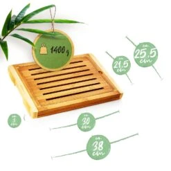 Brotschneidebrett Mit Krümelfach Bambus 38 X 3 X 25,5 Cm (BxHxT) Recycelbar 15 Brotschneidebrett Mit Krümelfach Bambus 38 X 3 X 25,5 Cm (BxHxT) Recycelbar -Outdoor Grills Store 10038056 yy 0008 logo