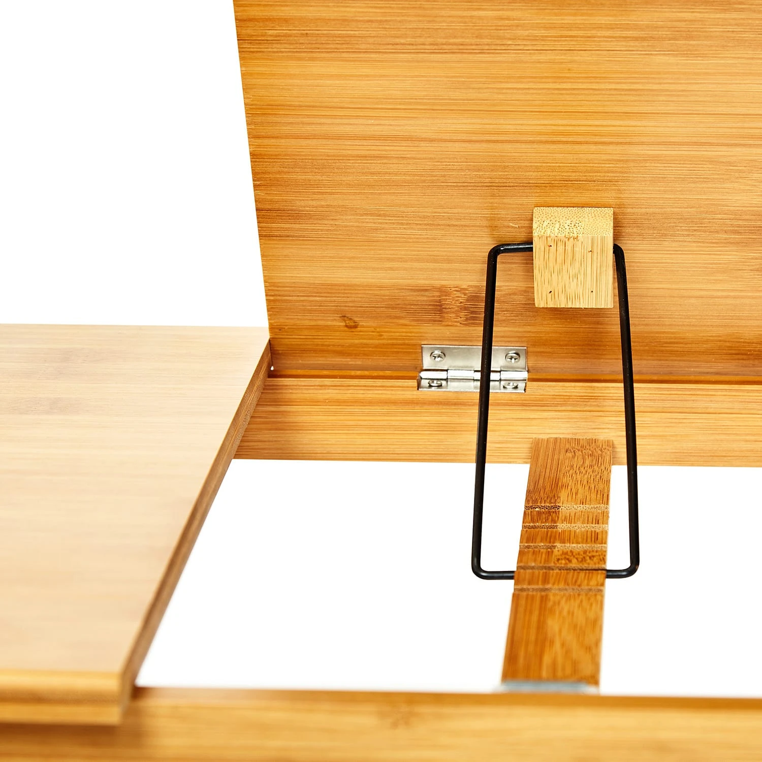 Bett-Tablett Klappbar Laptoptisch Höhenverstellbar 21-29 Cm Bambus 4 Bett-Tablett Klappbar Laptoptisch Höhenverstellbar 21-29 Cm Bambus – Bild 4