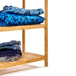 Regal Mehrzweckregal 5 Etagen 60x117,5x35cm (BxHxT) Bambus 11 Regal Mehrzweckregal 5 Etagen 60x117,5x35cm (BxHxT) Bambus -Outdoor Grills Store 10038074 yy 0005 logo