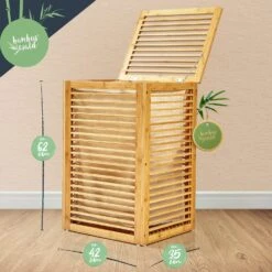 Wäschekorb Klappdeckel Bambus Baumwollleinen Einfacher Aufbau Bambus 13 Wäschekorb Klappdeckel Bambus Baumwollleinen Einfacher Aufbau Bambus -Outdoor Grills Store 10038088 yy 0007 logo