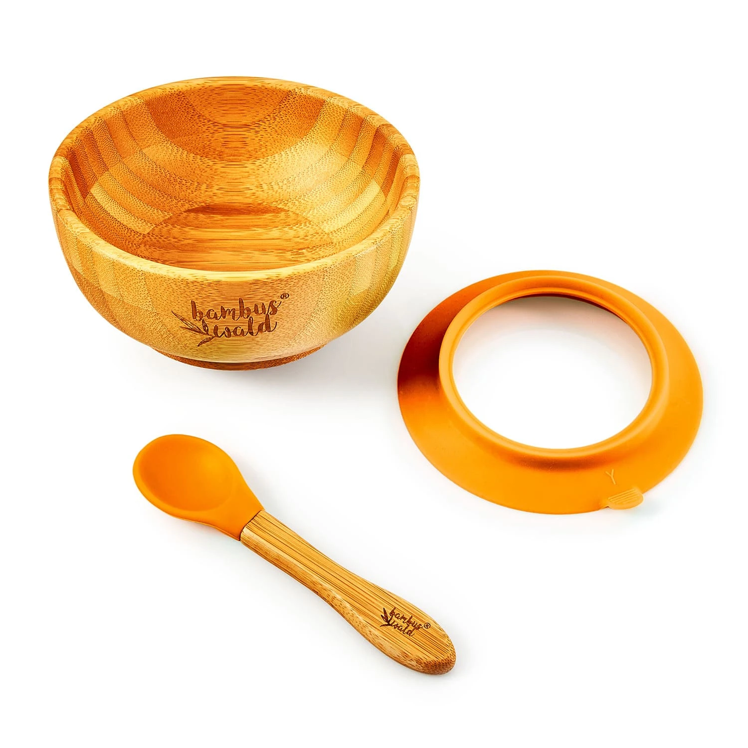 Kindergeschirr Mit Bambusschale Und Löffel 400 Ml Inkl. Saugnapf Ø: 13,7 Cm 5 Kindergeschirr Mit Bambusschale Und Löffel 400 Ml Inkl. Saugnapf Ø: 13,7 Cm – Bild 5