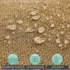 Rechteckiges Sonnensegel 2x4 M Polyester Luftdurchlässig -Outdoor Grills Store 10038174 de 0003 logo