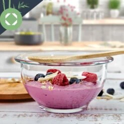 Glasschüssel 2200 Ml Bambusdeckel Verschließbar BPA-frei Größe L -Outdoor Grills Store 10038270 yy 0007 logo