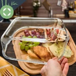 Glas-Servierplatte Luftdicht Geschmacksneutral Spülmaschinenfest -Outdoor Grills Store 10038308 yy 0003 logo