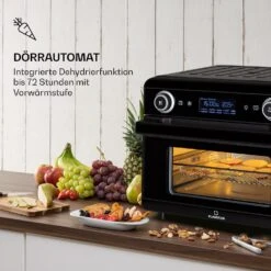AeroVital Jumbo 3-in-1 Heißluftfritteuse Toaster Dörrautomat 1550 W 18 Liter 13 AeroVital Jumbo 3-in-1 Heißluftfritteuse Toaster Dörrautomat 1550 W 18 Liter -Outdoor Grills Store 10038339 de 0006 logo