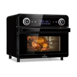 AeroVital Jumbo 3-in-1 Heißluftfritteuse Toaster Dörrautomat 1550 W 18 Liter