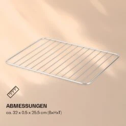 AeroVital Jumbo Heißluftfritteuse Grillrost Edelstahl -Outdoor Grills Store 10038343 de 0004 logo