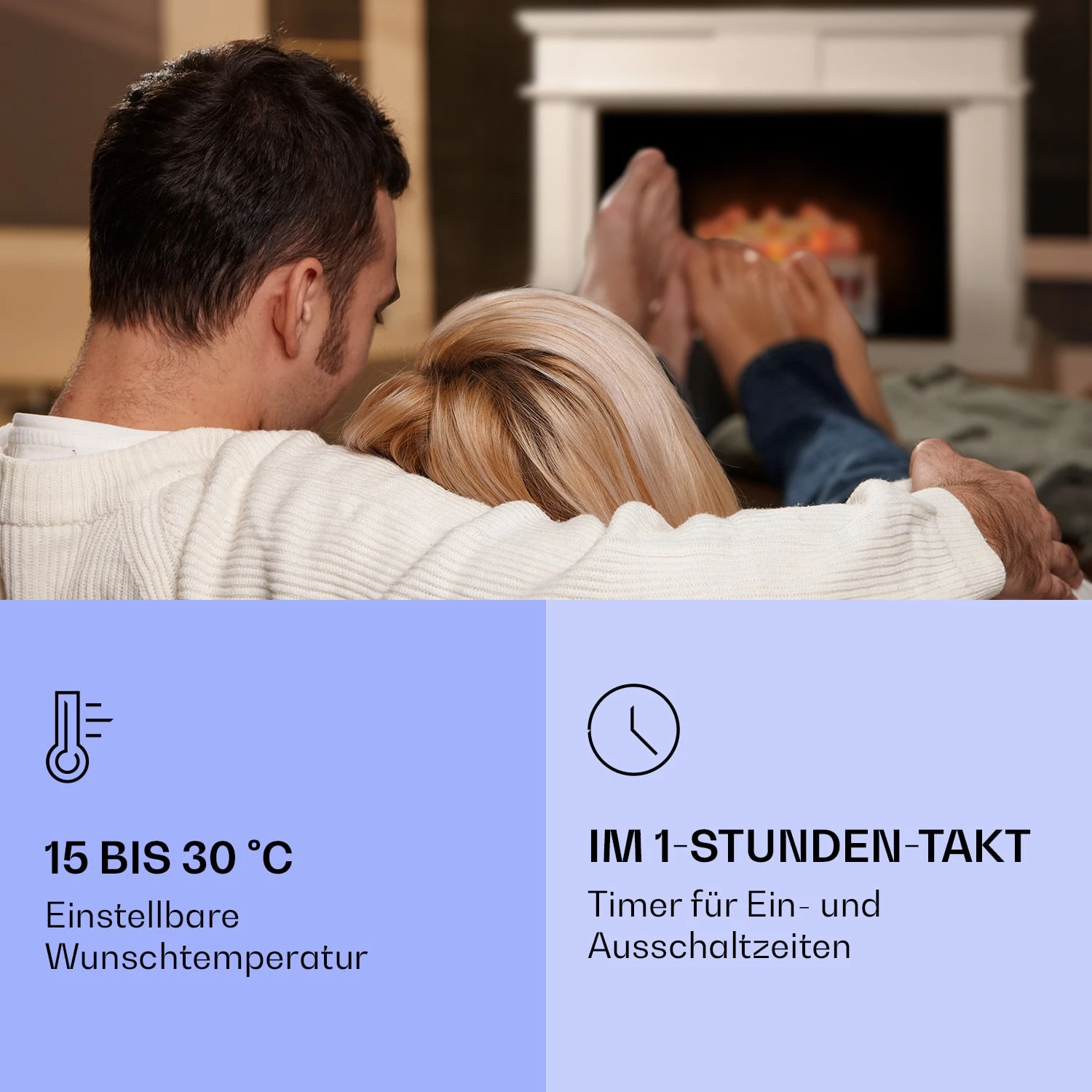 Kamini FXL 2G Elektrischer Kamin Kamineinsatz 1800 W LED-3D-Flammenillusion 4 Kamini FXL 2G Elektrischer Kamin Kamineinsatz 1800 W LED-3D-Flammenillusion – Bild 4