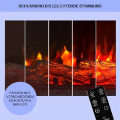 Kamini FXL 2G Elektrischer Kamin Kamineinsatz 1800 W LED-3D-Flammenillusion 15 Kamini FXL 2G Elektrischer Kamin Kamineinsatz 1800 W LED-3D-Flammenillusion -Outdoor Grills Store 10038367 de 0008 usp