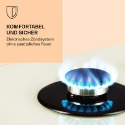 Victoria Domino Gaskochfeld 2-flammig Sabaf-Brenner Glaskeramik Retro-Look -Outdoor Grills Store 10038375 de 0004 logo