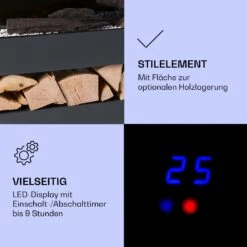 Studio Light & Fire 3 Smart Kamin 1000/2000W MDF WiFi-Steuerung -Outdoor Grills Store 10038384 de 0004 logo