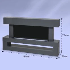 Studio Light & Fire 3 Smart Kamin 1000/2000W MDF WiFi-Steuerung -Outdoor Grills Store 10038384 yy 0007 logo