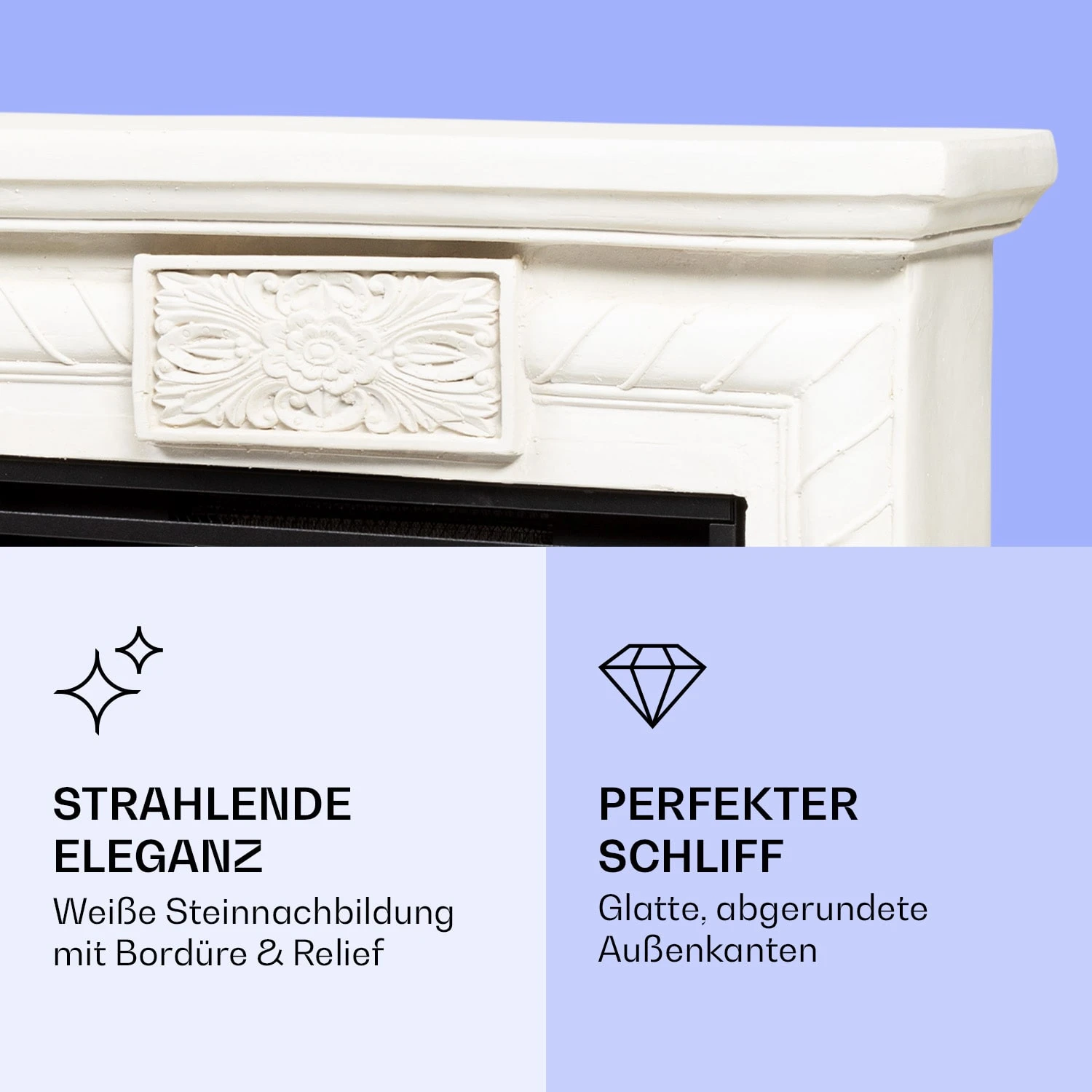 Frosty Peak Elektrischer Kamin 1800 W 10 Bis 30 °C Fernbedienung 3 Frosty Peak Elektrischer Kamin 1800 W 10 Bis 30 °C Fernbedienung – Bild 3