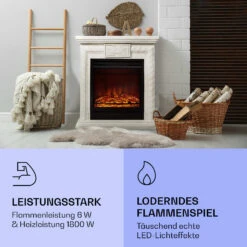 Frosty Peak Elektrischer Kamin 1800 W 10 Bis 30 °C Fernbedienung 10 Frosty Peak Elektrischer Kamin 1800 W 10 Bis 30 °C Fernbedienung -Outdoor Grills Store 10038397 de 0004 logo