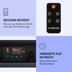 Frosty Peak Elektrischer Kamin 1800 W 10 Bis 30 °C Fernbedienung 12 Frosty Peak Elektrischer Kamin 1800 W 10 Bis 30 °C Fernbedienung -Outdoor Grills Store 10038397 de 0006 logo