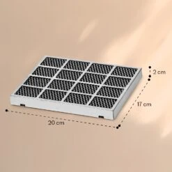 Mariana Aktivkohlefilter Zubehör Ersatz 20 X 2 X 17 Cm (BxHxT) 7 Mariana Aktivkohlefilter Zubehör Ersatz 20 X 2 X 17 Cm (BxHxT) -Outdoor Grills Store 10038408 yy 0004 logo