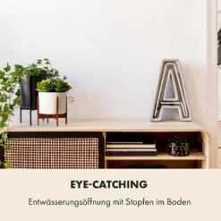 Thorn Blumentopf Mit Ständer 50er Jahre Stil 2 Größen -Outdoor Grills Store 10038440 de 0003 usp