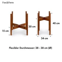 Deventer Pflanzenhalter Für Töpfe Von 20,3-30,5 Cm Ø 2 Höhen -Outdoor Grills Store 10038447 de 0006 usp