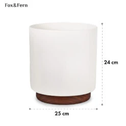 Enspijk Blumentöpfe Walnussholz Polystone Handgemacht 2 Größen 11 Enspijk Blumentöpfe Walnussholz Polystone Handgemacht 2 Größen -Outdoor Grills Store 10038462 yy 0005 usp