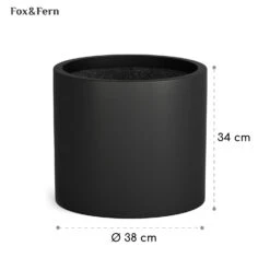 Gendt Pflanztopf Übertopf Faserstein In/Outdoor -Outdoor Grills Store 10038465 yy 0005 usp