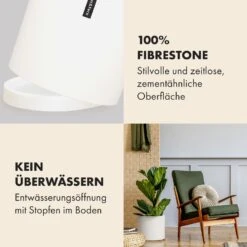 Pflanztopf Übertopf Faserstein In/Outdoor -Outdoor Grills Store 10038510 de 0003 usp