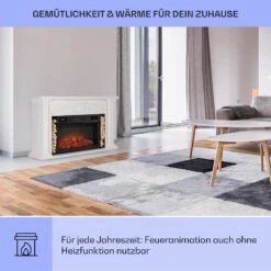 Saint Helens Elektrokamin 1900 W LED-Technik Fernbedienung -Outdoor Grills Store 10038615 de 0004 usp