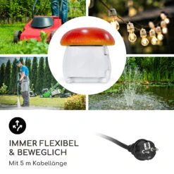 Power Mushroom Smart Gartensteckdose WiFi-Steuerung 3680 Watt IP44 11 Power Mushroom Smart Gartensteckdose WiFi-Steuerung 3680 Watt IP44 -Outdoor Grills Store 10038628 de 0005 logo