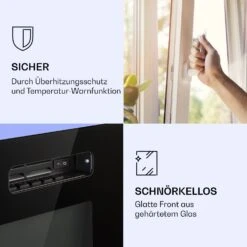 Galeras Elektrischer Wand- Und Einbaukamin 1800 W LED 3 Farben Timer 14 Galeras Elektrischer Wand- Und Einbaukamin 1800 W LED 3 Farben Timer -Outdoor Grills Store 10038687 de 0007 logo