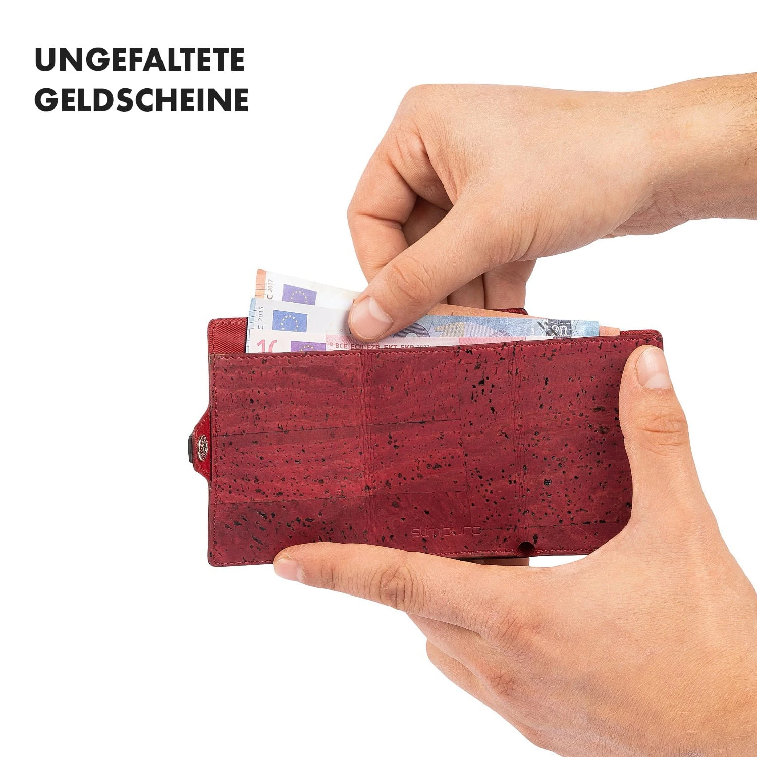 ZNAP Slim Wallet 8 Karten Münzfach 8 X 1,5 X 6 Cm (BxHxT) RFID-Schutz 4 ZNAP Slim Wallet 8 Karten Münzfach 8 X 1,5 X 6 Cm (BxHxT) RFID-Schutz – Bild 4