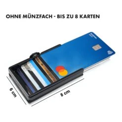 ZNAP Slim Wallet 8 Karten Münzfach 8 X 1,5 X 6 Cm (BxHxT) RFID-Schutz 14 ZNAP Slim Wallet 8 Karten Münzfach 8 X 1,5 X 6 Cm (BxHxT) RFID-Schutz -Outdoor Grills Store 10038798 de 0007 logo