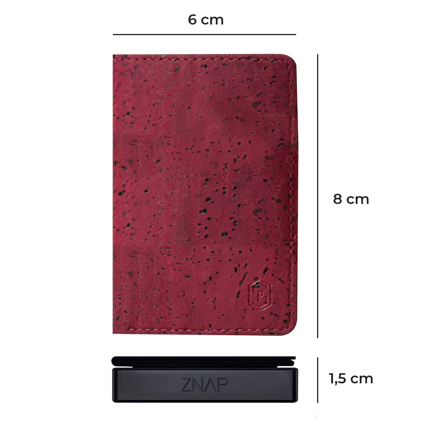 ZNAP Slim Wallet 8 Karten Münzfach 8 X 1,5 X 6 Cm (BxHxT) RFID-Schutz 8 ZNAP Slim Wallet 8 Karten Münzfach 8 X 1,5 X 6 Cm (BxHxT) RFID-Schutz – Bild 8