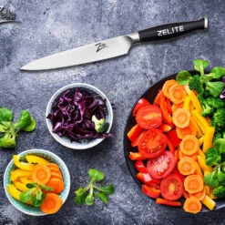 Comfort Pro Serie 6" Allzweckmesser 56 HRC Edelstahl -Outdoor Grills Store 10039035 yy 0004 logo