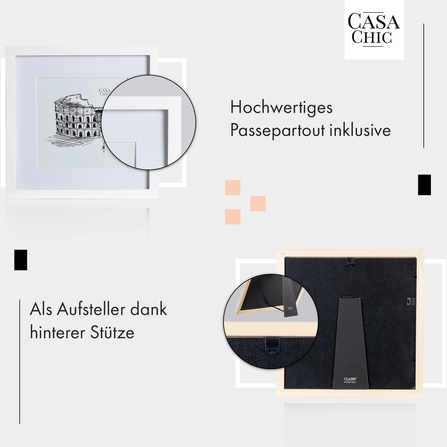 Everton Bilderrahmen Quadratisch 25 X 25 Cm Fotos Passepartout Glas 4 Everton Bilderrahmen Quadratisch 25 X 25 Cm Fotos Passepartout Glas – Bild 4