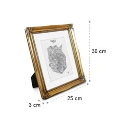 Regent Bilderrahmen Rechteckig 25 X 20 Cm Fotos Passepartout Glas Rokoko -Outdoor Grills Store 10039344 yy 0007 logo