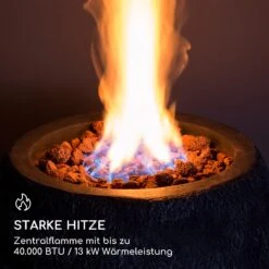 Andros Gas-Feuerstelle 40.000BTU/13kW Deckel Edelstahlbrenner -Outdoor Grills Store 10039405 de 0003 logo