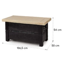 Corinth Gas-Feuerstelle 40.000BTU/13kW Abdeckung Edelstahlbrenner -Outdoor Grills Store 10039407 yy 0008 logo