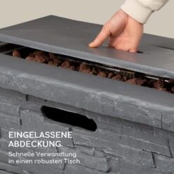 Anafi Gas-Feuerstelle 40.000BTU/13kW Abdeckung Edelstahlbrenner 11 Anafi Gas-Feuerstelle 40.000BTU/13kW Abdeckung Edelstahlbrenner -Outdoor Grills Store 10039410 de 0004 logo