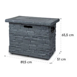 Anafi Gas-Feuerstelle 40.000BTU/13kW Abdeckung Edelstahlbrenner 15 Anafi Gas-Feuerstelle 40.000BTU/13kW Abdeckung Edelstahlbrenner -Outdoor Grills Store 10039410 yy 0008 logo