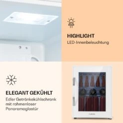 Beersafe M Quartz Kühlschrank 33 Liter 2 Böden Panoramaglastür -Outdoor Grills Store 10039425 de 0004 logo