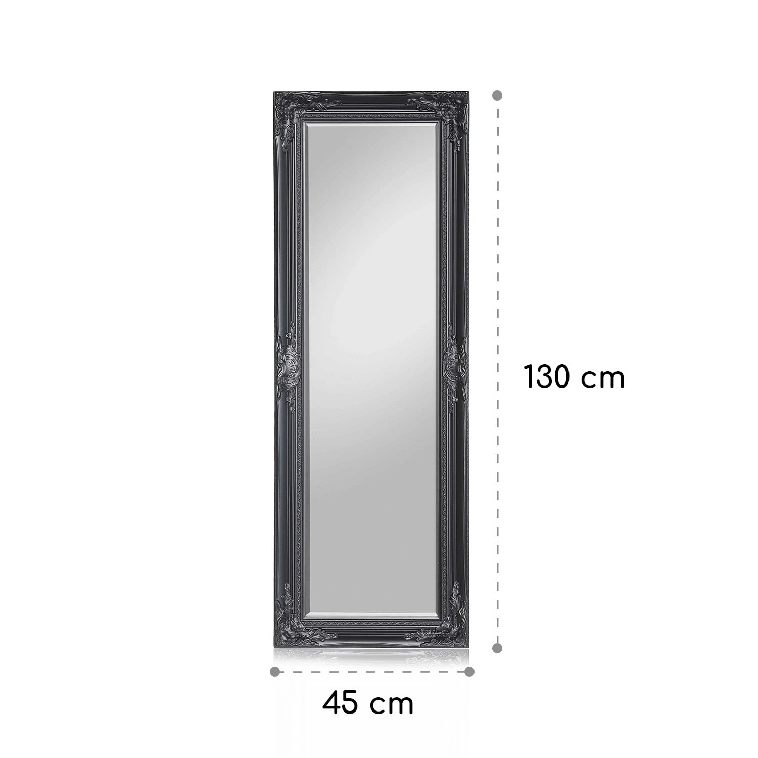 Ashford Standspiegel Massivholzrahmen Rechteckig 130 X 45 Cm 7 Ashford Standspiegel Massivholzrahmen Rechteckig 130 X 45 Cm – Bild 7