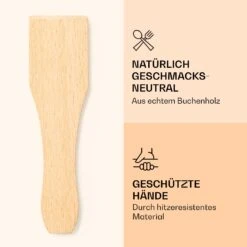Raclette Spatulas Holzspatel Pfannenwender Zubehör 8 Stück Für Raclette-Pfännchen -Outdoor Grills Store 10039924 de 0003 logo