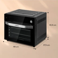 Vigor Air Heißluftfritteuse 1800 W 30 Liter 18 Programme -Outdoor Grills Store 10039940 yy 0008 dimensions