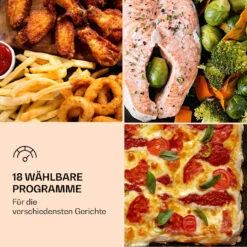 Vigor Air Heißluftfritteuse 1800 W 30 Liter 18 Programme -Outdoor Grills Store 10039941 de 0004 logo