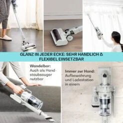 LARMA Staubsauger Kabellos Beutellos Akku 45 Min Laufzeit Max. LED 11 LARMA Staubsauger Kabellos Beutellos Akku 45 Min Laufzeit Max. LED -Outdoor Grills Store 10040033 de 0005 logo