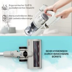 LARMA Staubsauger Kabellos Beutellos Akku 45 Min Laufzeit Max. LED 12 LARMA Staubsauger Kabellos Beutellos Akku 45 Min Laufzeit Max. LED -Outdoor Grills Store 10040033 de 0006 logo