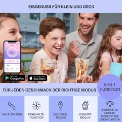 Dolce Bacio Smart Eiscremebereiter Yogurtmaker Kompressor 2 Liter WiFi Touch Edelstahl -Outdoor Grills Store 10040048 de 0003 logo