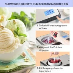 Dolce Bacio Smart Eiscremebereiter Yogurtmaker Kompressor 2 Liter WiFi Touch Edelstahl -Outdoor Grills Store 10040048 de 0004 logo