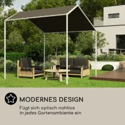 Blumfeldt La Rochelle Gazebo Schrägdach UV 50+ Aluminium Polyester 9 Blumfeldt La Rochelle Gazebo Schrägdach UV 50+ Aluminium Polyester -Outdoor Grills Store 10040098 de 0005 logo