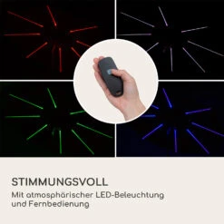 Blumfeldt Calais Sonnenschirm LED Aluminium-Rahmen Polyester-Bespannung UV 50 -Outdoor Grills Store 10040123 de 0003 logo