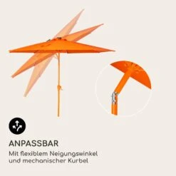 Blumfeldt Calais Sonnenschirm LED Aluminium-Rahmen Polyester-Bespannung UV 50 -Outdoor Grills Store 10040123 de 0004 logo